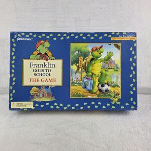 Vintage Franklin Goes To School The Game 1999 Pressman Complete